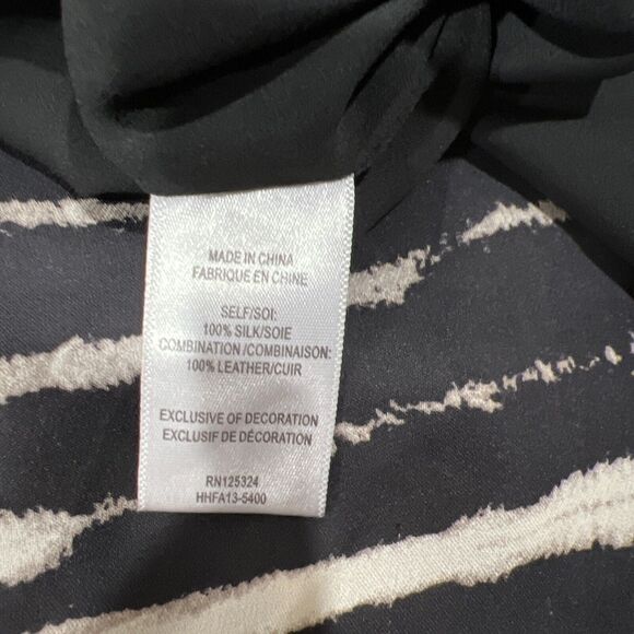 Haute Hippie Dress Medium Sleeveless Animal Print Studded Asymmetrical - Picture 10 of 12